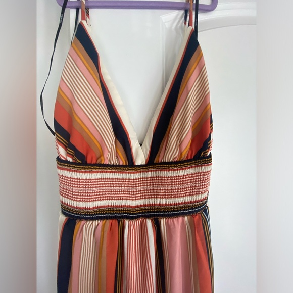 Stripped multi color jumpsuit - Picture 3 of 10